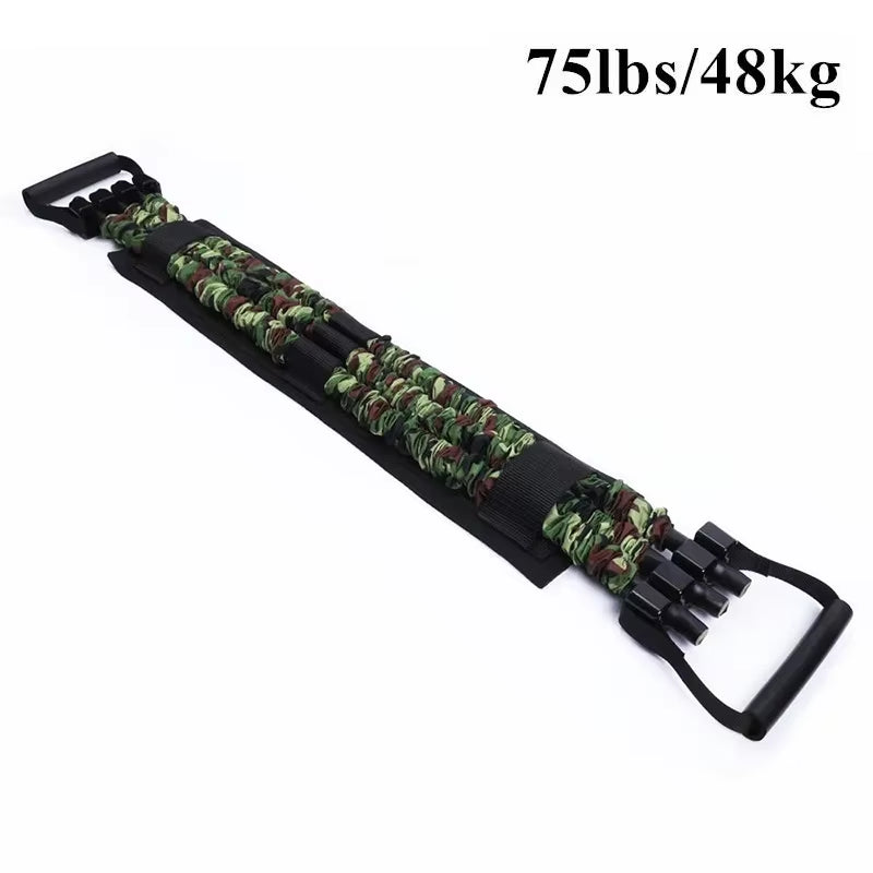 Transform Your Workout with the Adjustable Bench Press Bands Set – Ultimate Fitness Bar and Resistance Bands for Chest and Arm Exercises