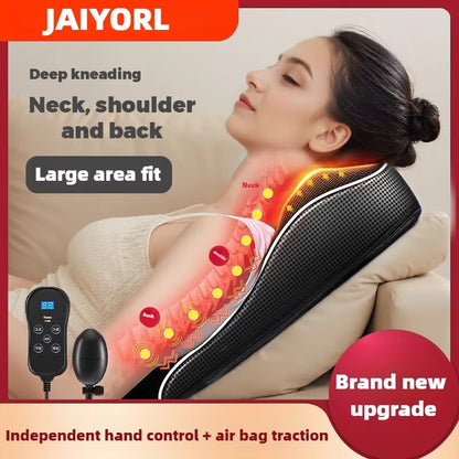 Experience Ultimate Relaxation with Our Electric Shiatsu Neck and Back Massager - Perfect for Home or Car!