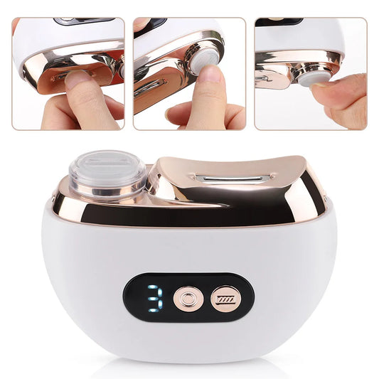 Revolutionary Electric Nail Clipper with Light - Rechargeable Automatic Trimmer for Perfect Nails at Home or On-the-Go