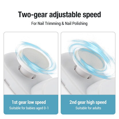 Revolutionary Electric Nail Clipper with Light - Rechargeable Automatic Trimmer for Perfect Nails at Home or On-the-Go