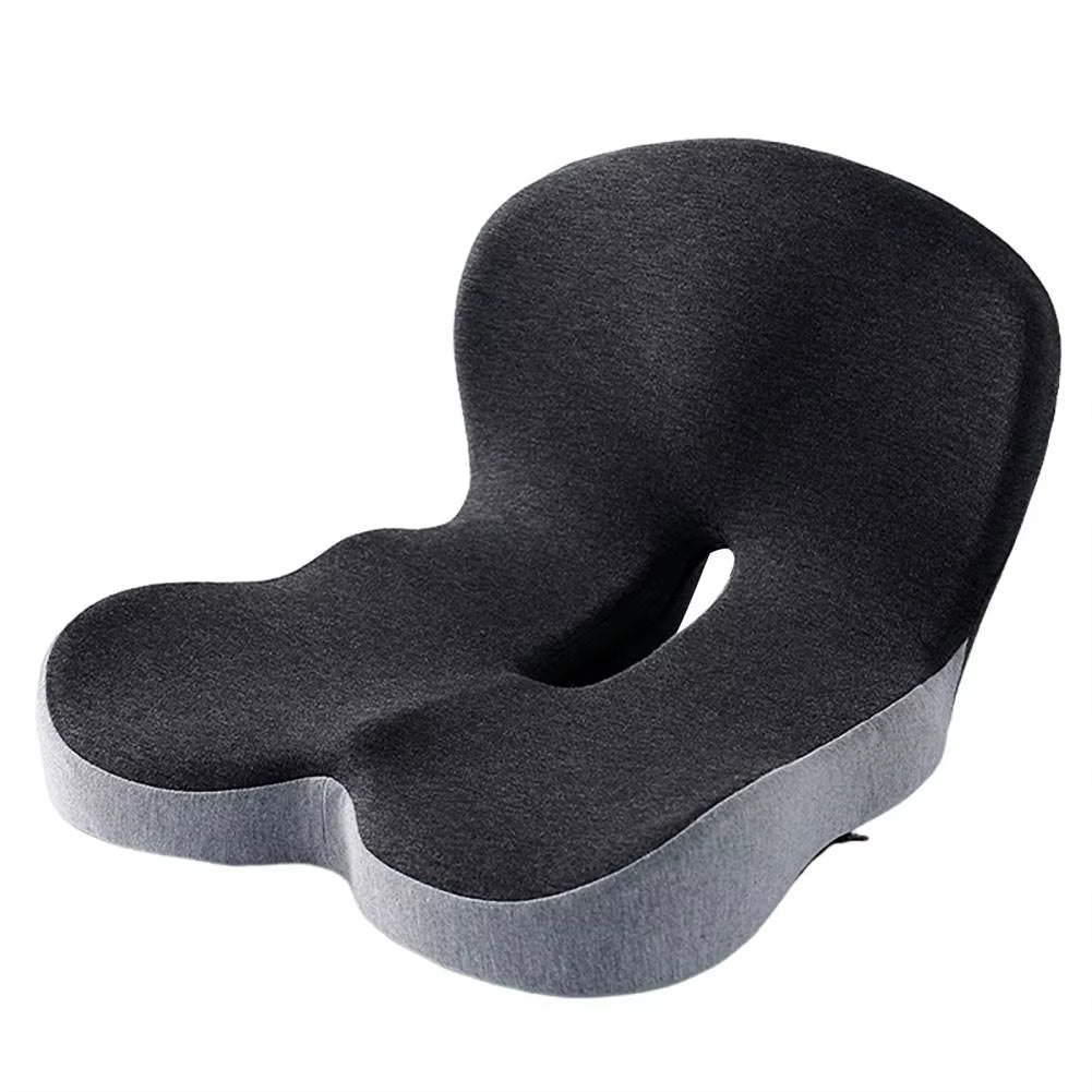 Ultimate Comfort Seat Cushion with Anti-Slip Design for Pressure Relief and Support - Perfect for Office Chairs