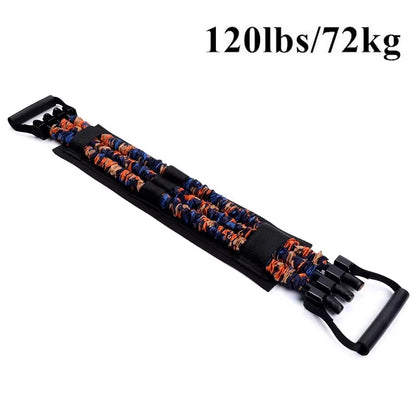 Transform Your Workout with the Adjustable Bench Press Bands Set – Ultimate Fitness Bar and Resistance Bands for Chest and Arm Exercises