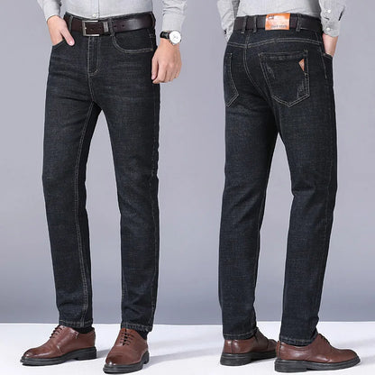 Men's Classic Style Casual Stretch Slim Jeans