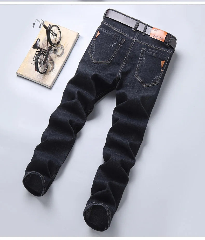 Men's Classic Style Casual Stretch Slim Jeans