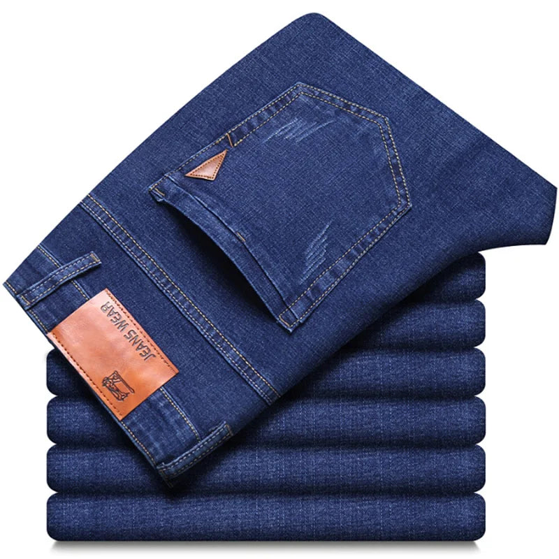 Men's Classic Style Casual Stretch Slim Jeans