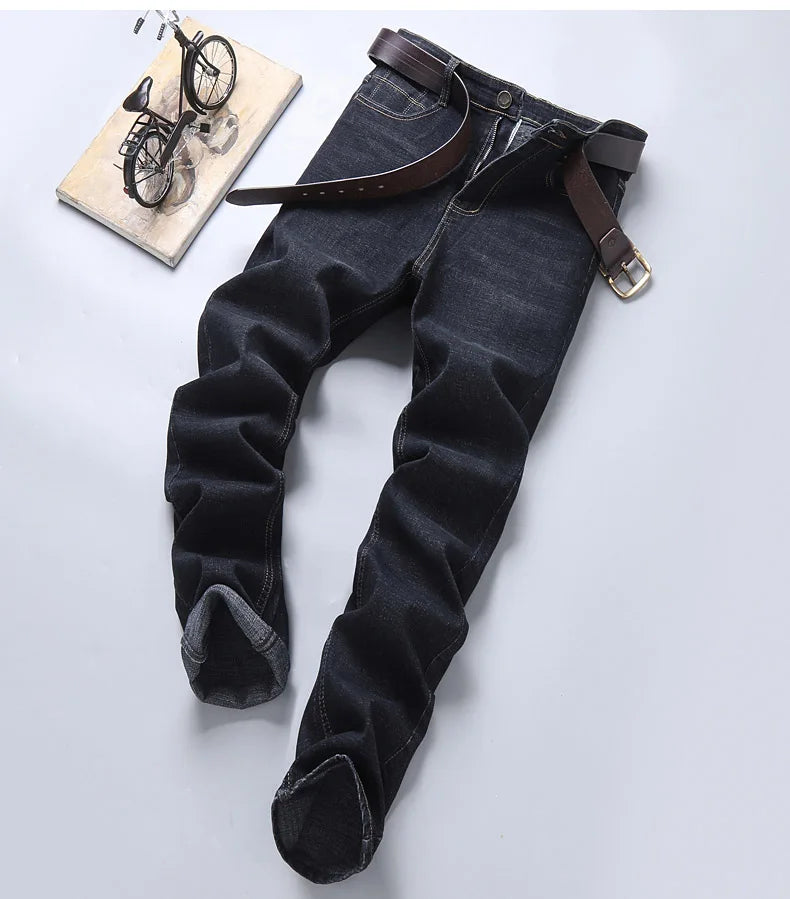 Men's Classic Style Casual Stretch Slim Jeans