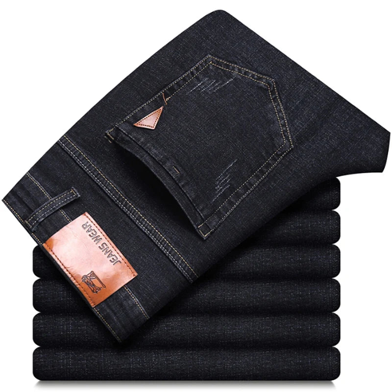 Men's Classic Style Casual Stretch Slim Jeans