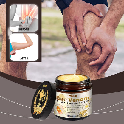 Revitalize Your Joints with Bee Venom Cream - Soothing Moisturizer for Pain Relief and Enhanced Mobility