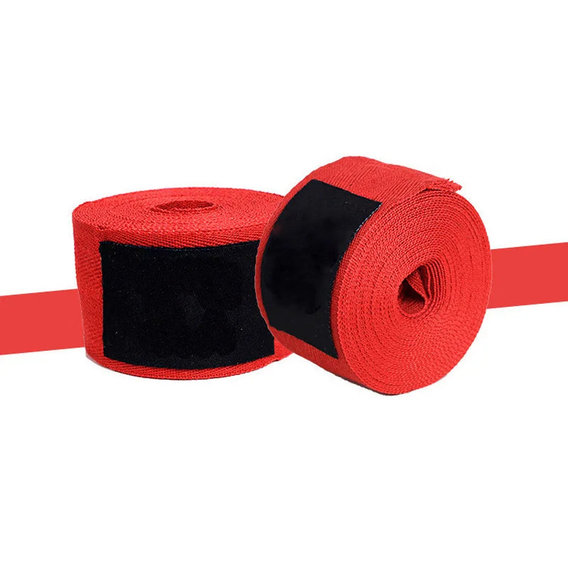 2PCS 1.5/2/3/5M Boxing Training Bandages Cotton Sports Bandages Sanda Kick Boxing Mma Hand Gloves Wraps Belt Boxing Sports Strap