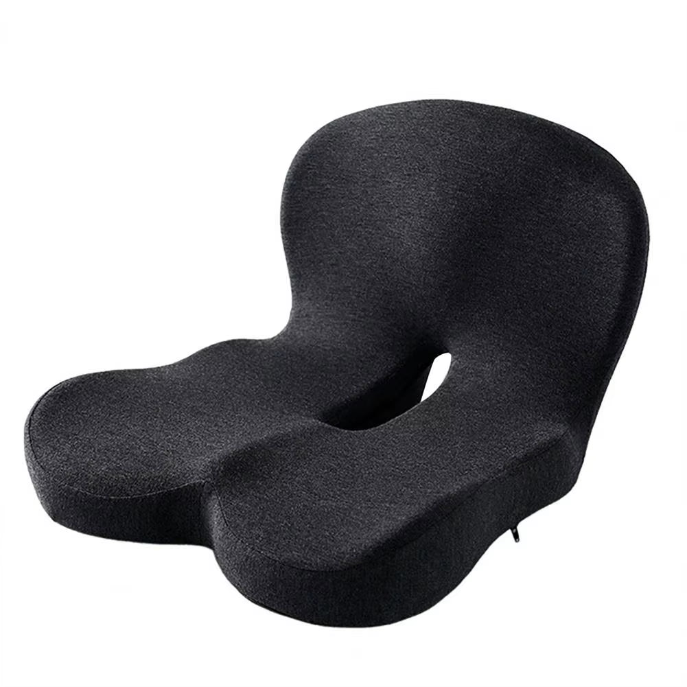 Ultimate Comfort Seat Cushion with Anti-Slip Design for Pressure Relief and Support - Perfect for Office Chairs