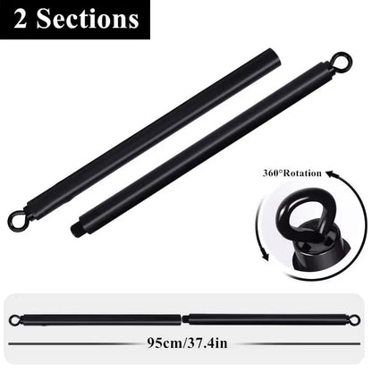 Transform Your Workout with the Adjustable Bench Press Bands Set – Ultimate Fitness Bar and Resistance Bands for Chest and Arm Exercises