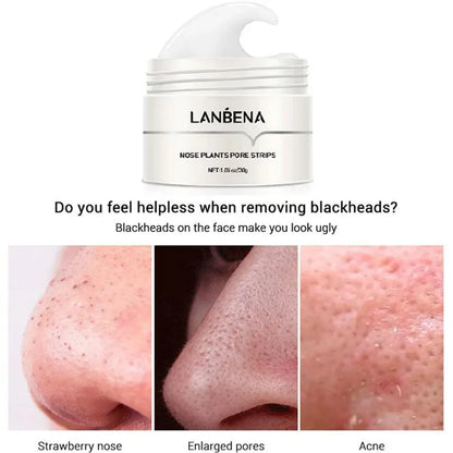 Say Goodbye to Blackheads with Our Deep Cleansing Nose Pore Strip Mask - 30g Cream for Clearer Skin!