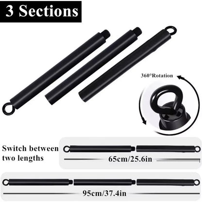 Transform Your Workout with the Adjustable Bench Press Bands Set – Ultimate Fitness Bar and Resistance Bands for Chest and Arm Exercises