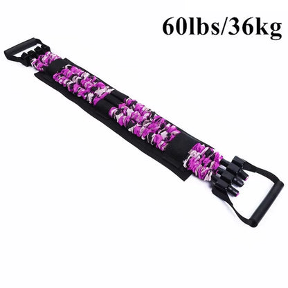 Transform Your Workout with the Adjustable Bench Press Bands Set – Ultimate Fitness Bar and Resistance Bands for Chest and Arm Exercises