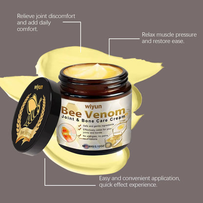 Revitalize Your Joints with Bee Venom Cream - Soothing Moisturizer for Pain Relief and Enhanced Mobility