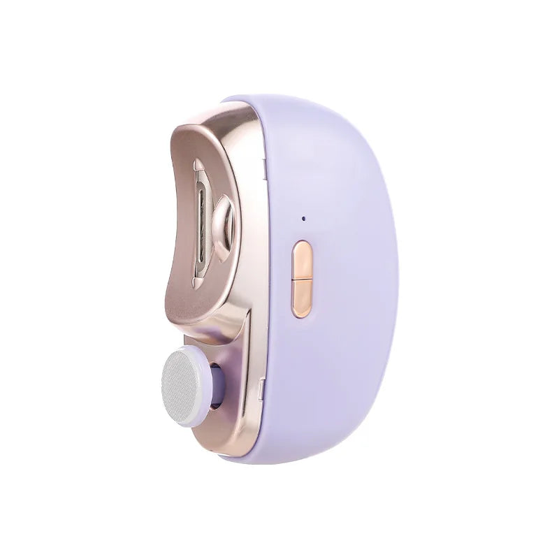 Revolutionary Electric Nail Clipper with Light - Rechargeable Automatic Trimmer for Perfect Nails at Home or On-the-Go